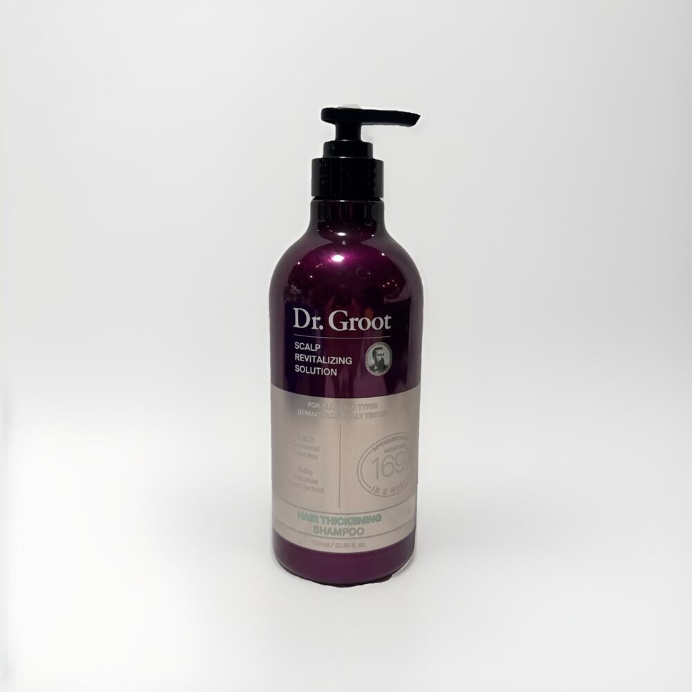 New Dr. Groot Scalp Revitalizing Solution Hair Thickening Shampoo 23.66oz 700mL